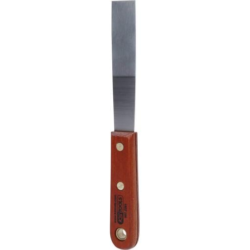 KS Tools 907.2261 Tmel z nerezové oceli, 25 mm, s dřevěnou rukojetí