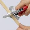 Knipex Nůžky pro šikmé řezy KNIPEX Určen pro Plastové a gumové profily 94 35 215