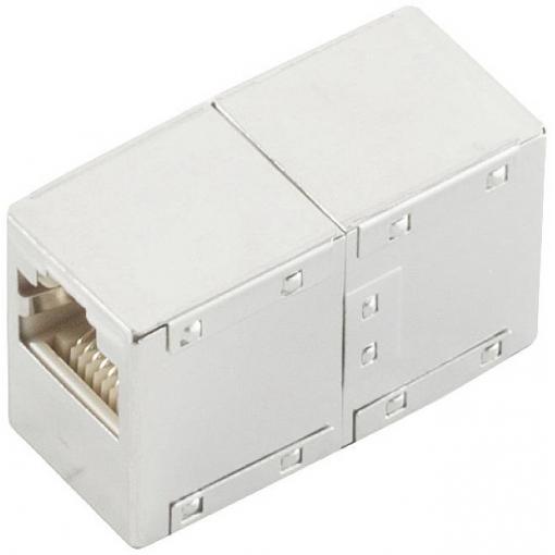 Shiverpeaks telefonní adaptér [1x RJ45 zástrčka 8p8c - 1x RJ45 zástrčka 8p8c] stříbrná