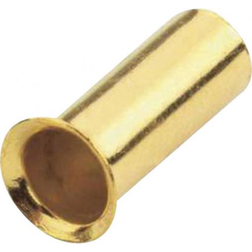 Sinuslive dutinka 1 x 4 mm² pozlacený