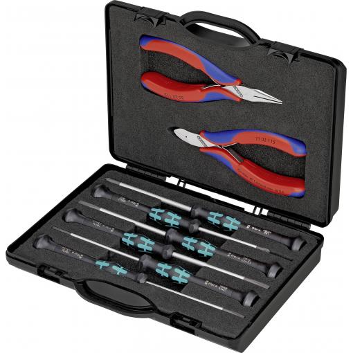 Knipex 00 20 18 sada nářadí elektrikář v kufříku 8dílná
