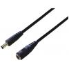 BKL Electronic 075915 DC konektor Dutá DC zástrčka - DC spojka 5.5 mm 2.5 mm 5.5 mm 2.5 mm 2 m 1 ks Single