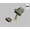 BKL Electronic 10121123 adaptér D-SUB zástrčka 15pólová - RJ45 zásuvka 1 ks Single