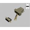 BKL Electronic 10121121 adaptér D-SUB zástrčka 15pólová - RJ45 zásuvka 1 ks Single