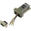 BKL Electronic 10121108 adaptér D-SUB zásuvka 9pólová - RJ45 zásuvka 1 ks Single