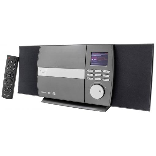 soundmaster ICD1010AN ICD1010AN rádio CD, internetové, DAB+, FM, CD, USB, Bluetooth, Wi-Fi, internet, vč. dálkového ovládání, antracit/černá