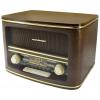soundmaster NR961 NR961 stolní rádio, DAB+, FM, AUX, USB, CD, Bluetooth, vč. dálkového ovládání, hnědá