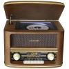 soundmaster NR961 NR961 stolní rádio, DAB+, FM, AUX, USB, CD, Bluetooth, vč. dálkového ovládání, hnědá