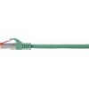 Renkforce RF-5228502 RJ45 síťové kabely, propojovací kabely CAT 6 S/FTP 0.25 m zelená s ochranou, pozlacené kontakty, samozhášecí 1 ks