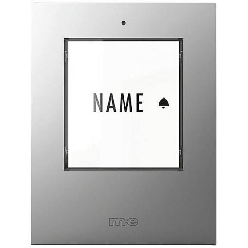 m-e modern-electronics 41302 bezdrátový zvonek vysílač osvětlený, se jmenovkou