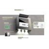 m-e modern-electronics ADV-1010 A kabelový Venkovní audiostanice pro domovní telefon venkovní jednotka, pro 1 rodinu, antracitová, 41316