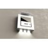 m-e modern-electronics ADV-1010 W kabelový Venkovní audiostanice pro domovní telefon venkovní jednotka, pro 1 rodinu, bílá, 41325