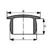 PB Fastener 055 0070 000 03 koncová záslepka polyetylén přírodní 1 ks