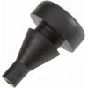 PB Fastener 1301-01 tlumicí přístrojová nožička se západkou černá (Ø x v) 10 mm x 15.4 mm 1 ks