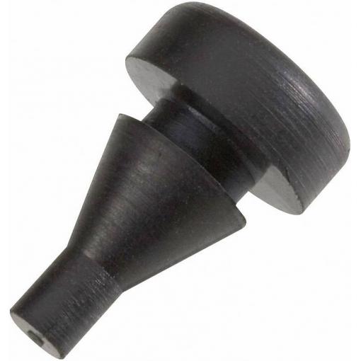 PB Fastener 1301-01 tlumicí přístrojová nožička se západkou černá (Ø x v) 10 mm x 15.4 mm 1 ks