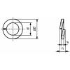 TOOLCRAFT SENKSCHRAUBE 963-4.8 ZN 2X 16 963-4.8 ZN 2 X 16 zápustný šroub M2 16 mm příruba DIN 963 ocel pozinkované 100 ks