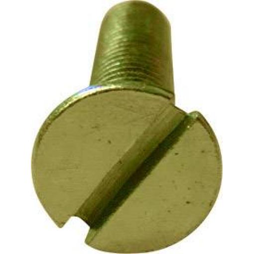 TOOLCRAFT M2*6 D963-4.8:A2K 194819 zápustný šroub M2 6 mm příruba DIN 963 ocel pozinkované 100 ks