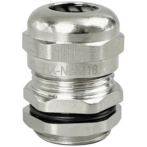 TRU COMPONENTS kabelová průchodka, TC-10302828, od 5 mm, do 10 mm, M18, 1 ks