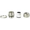 TRU COMPONENTS TC-10302876 kabelová průchodka PG11 mosaz (poniklovaná) kov 1 ks