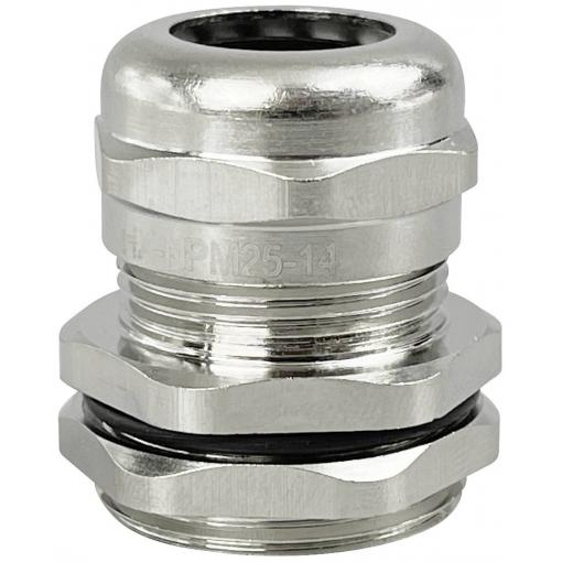 TRU COMPONENTS kabelová průchodka, TC-10302840, od 10 mm, do 14 mm, M25, 1 ks