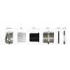 TRU COMPONENTS kabelová průchodka, TC-10302848, od 15 mm, do 22 mm, M32, 1 ks