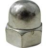 TOOLCRAFT M3 D1587-STAHL:A2K 194786 klobouková matice uzavřená M3 DIN 1587 ocel pozinkované 10 ks