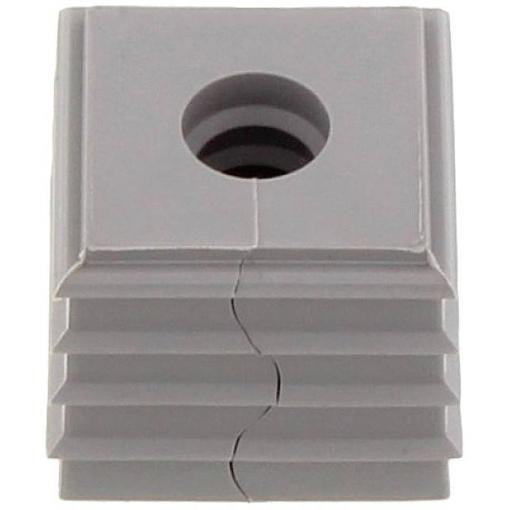 CONTA-CLIP KDS-DE 7-8 GR termoplastický elastomer , šedá, 10 ks