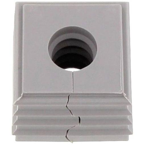 CONTA-CLIP KDS-DE 8-9 GR Těsnící prvek termoplastický elastomer šedá 10 ks