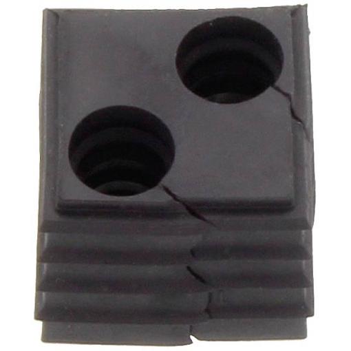 CONTA-CLIP KDS-DE 2X8 BK termoplastický elastomer , černá, 10 ks