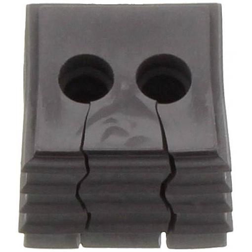 CONTA-CLIP KDS-DE 2X5-6 BK termoplastický elastomer , černá, 10 ks