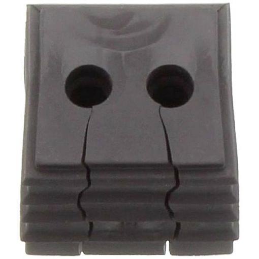 CONTA-CLIP KDS-DE 2X4-5 BK termoplastický elastomer , černá, 10 ks