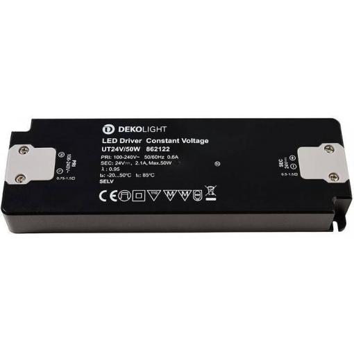 Deko Light FLAT, CV, UT24V/50W LED driver konstantní napětí 50 W 0 - 210 mA 24 V 1 ks