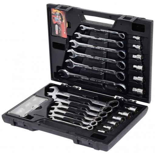KS Tools 503.4960 sada očkoplochých klíčů 30dílná Délka klíče (cm) (jen pro nadpis) 19 mm