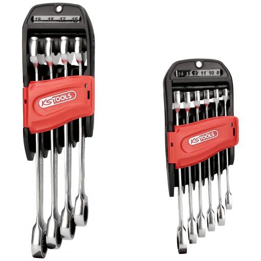 KS Tools 503.4250 sada očkoplochých klíčů 10dílná Délka klíče (cm) (jen pro nadpis) 19 mm