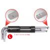 KS Tools Winkelschraubendrehersatz 2-10mm Kugelkopf im Halter sada klíčů 2 8dílná