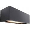Deko Light Rilongo A 730330 nástěnné světlo E27 čedičově šedá