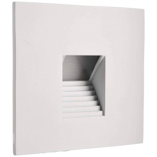 Deko Light Abdeckung eckig weiß Stufe für Alwaid 930485 kryt bílá (RAL 9016)