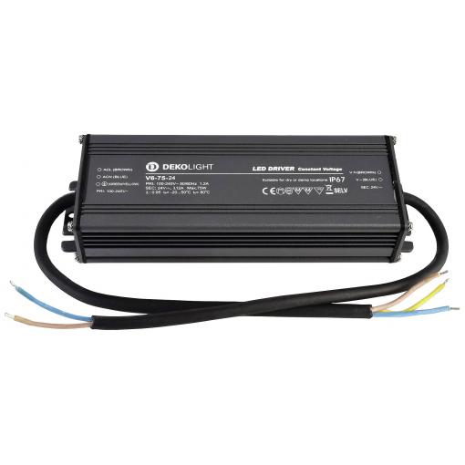 Deko Light IP, CV, V6-75-24 LED driver konstantní napětí 75 W 0 - 3125 mA 24 V 1 ks