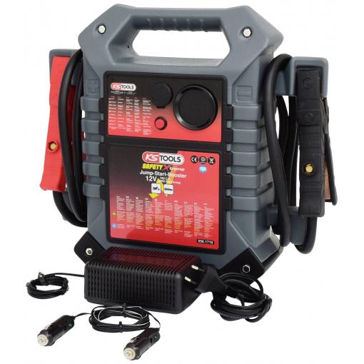 KS Tools systém pro rychlé startování auta 550.1710, 550.1710, max. startovací proud 700 A