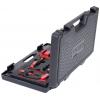 KS Tools 122.1290 Univerzální přípravek na lemování brzdových trubek FLAC 1 s hydraulickým vřetenem, 16 ks