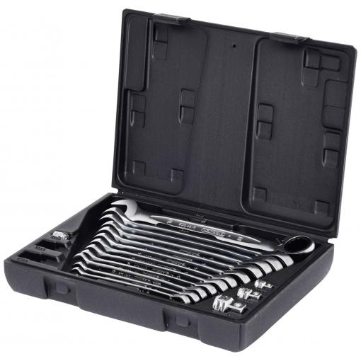 KS Tools 503.4666 sada očkoplochých klíčů 16dílná Délka klíče (cm) (jen pro nadpis) 19 mm