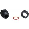 TRU COMPONENTS HX-PF-M12 M12 PA66 černá 1 ks