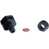 TRU COMPONENTS HX-PF-M5 M5 PA66 černá 1 ks