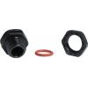 TRU COMPONENTS HX-PF-M16 M16 PA66 černá 1 ks