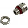 TRU COMPONENTS HX-BF-M6 N/A M6 mosaz (poniklovaná) mosaz 1 ks