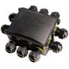 Deko Light 930574 10cestný rozdělovač 450 V černá