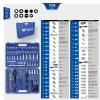 Brilliant Tools sada nástrčných klíčů, 172dílná, BT023172