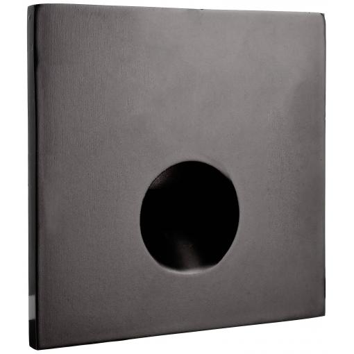 Deko Light Abdeckung eckig schwarz Auge für Alwaid 930493 kryt černá