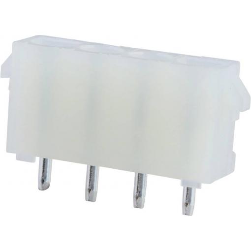 Molex vestavná zásuvková lišta (standardní) 4, rozteč 6.35 mm, 10844040, 1 ks Bag