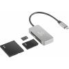 Renkforce RF-PCR-210 externí čtečka paměťových karet USB-C™ (USB 3.2 Gen 1) stříbrná